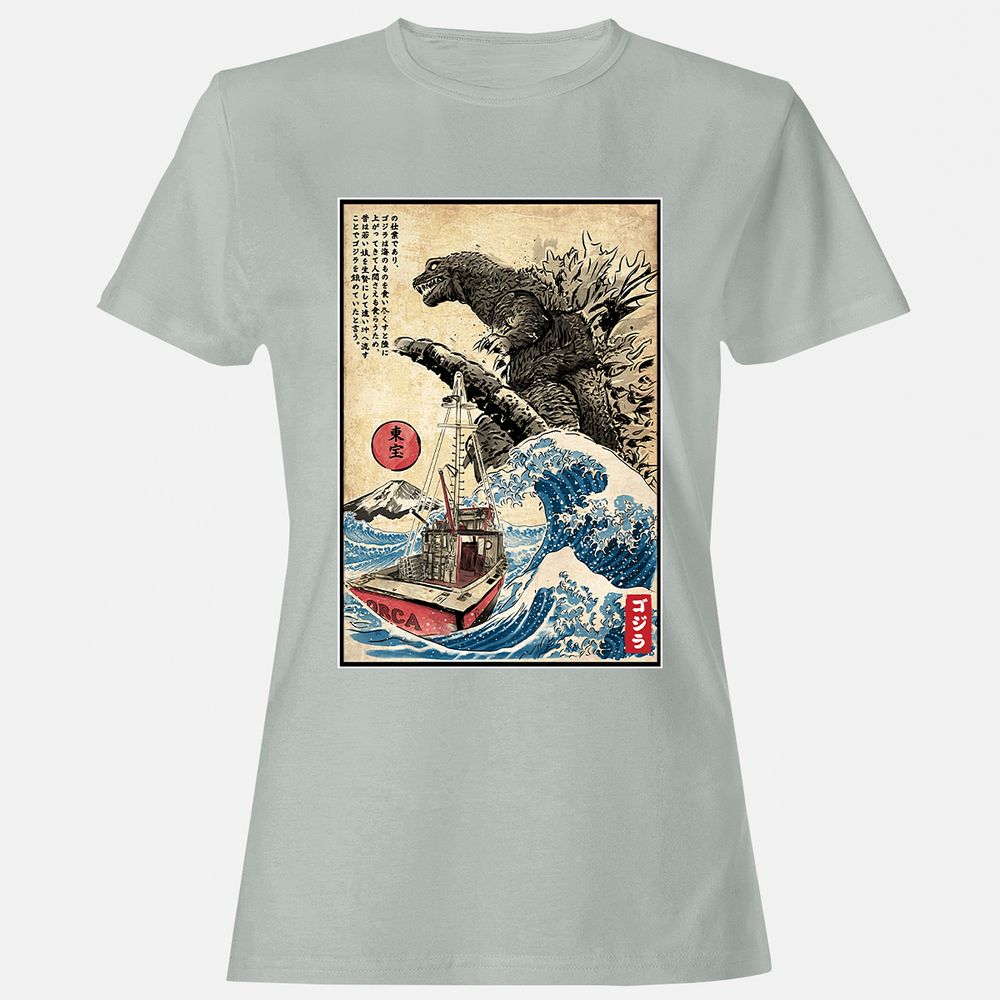Women's T-Shirt - MZWRDXGC - Ash - 2