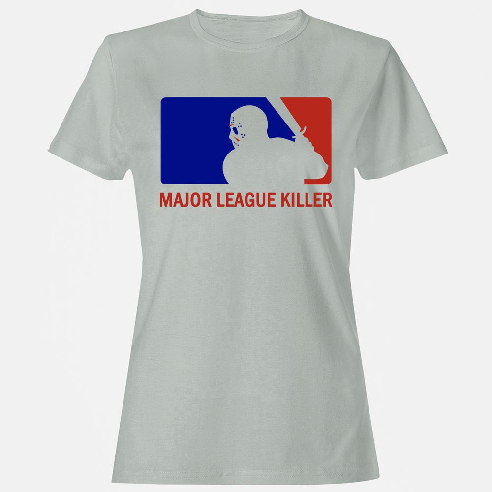 Women's T-Shirt - 9HL38Y6J - Ash - 2