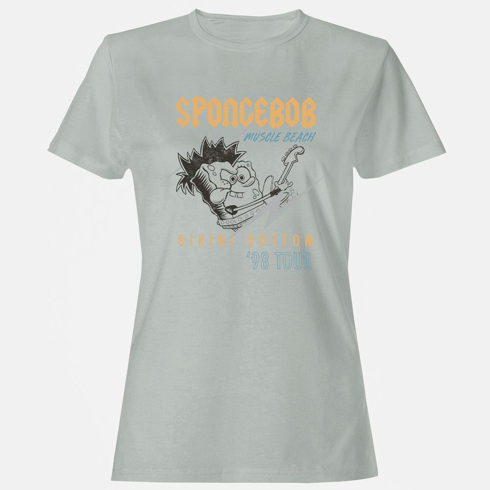 Women's T-Shirt - 3VXGBGMM - Ash - 2