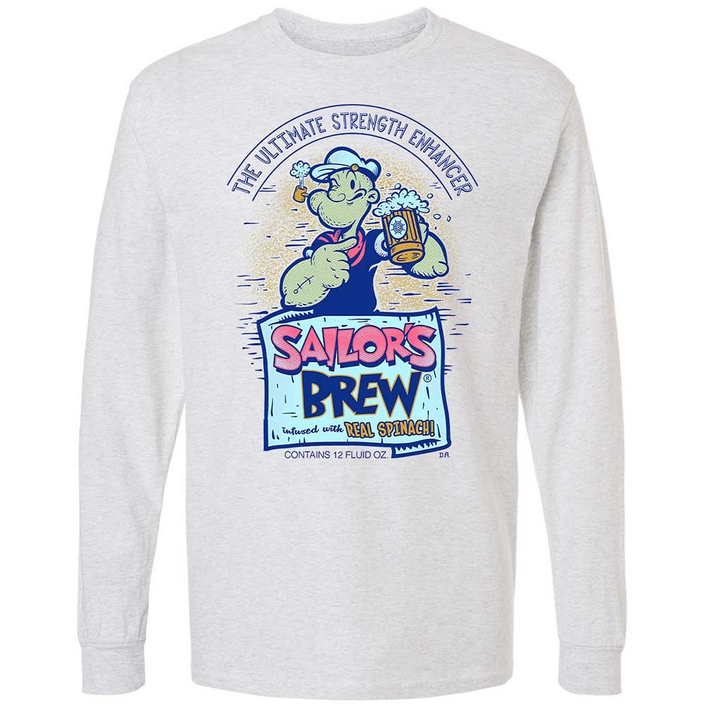 Long Sleeve T-Shirt - XQRSCW7R - Ash - 2