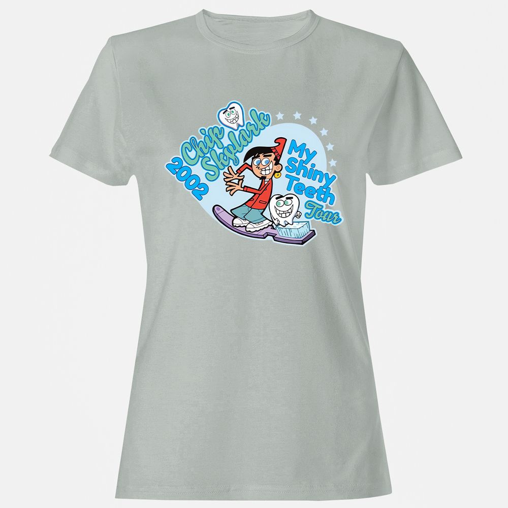 Women's T-Shirt - FHUK64YL - Ash - 2