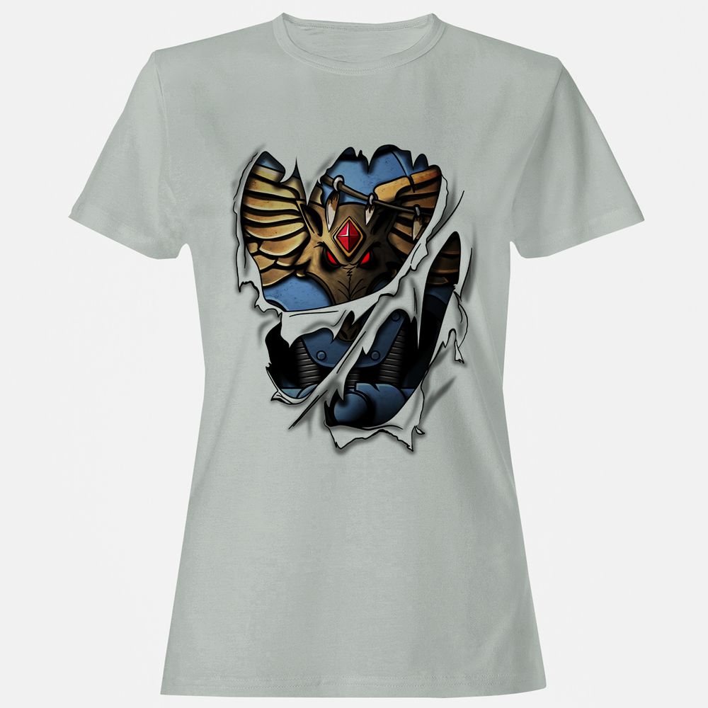 Women's T-Shirt - E57YKH7P - Ash - 2