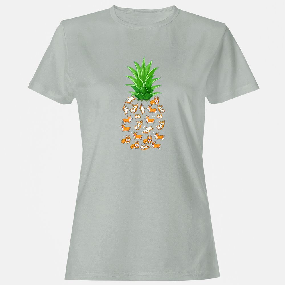 Women's T-Shirt - XZ9GGWJ7 - Ash - 2