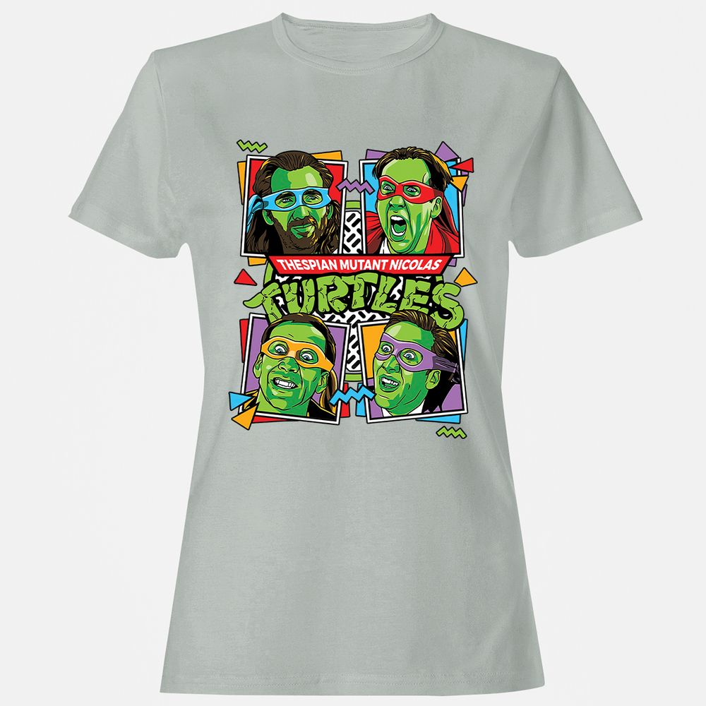 Women's T-Shirt - YTQELUK5 - Ash - 2