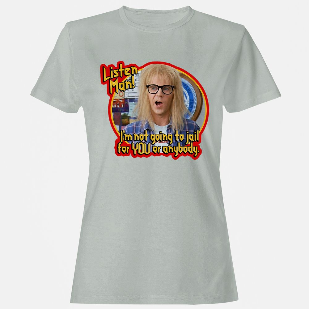 Women's T-Shirt - KE3V6P6H - Ash - 2