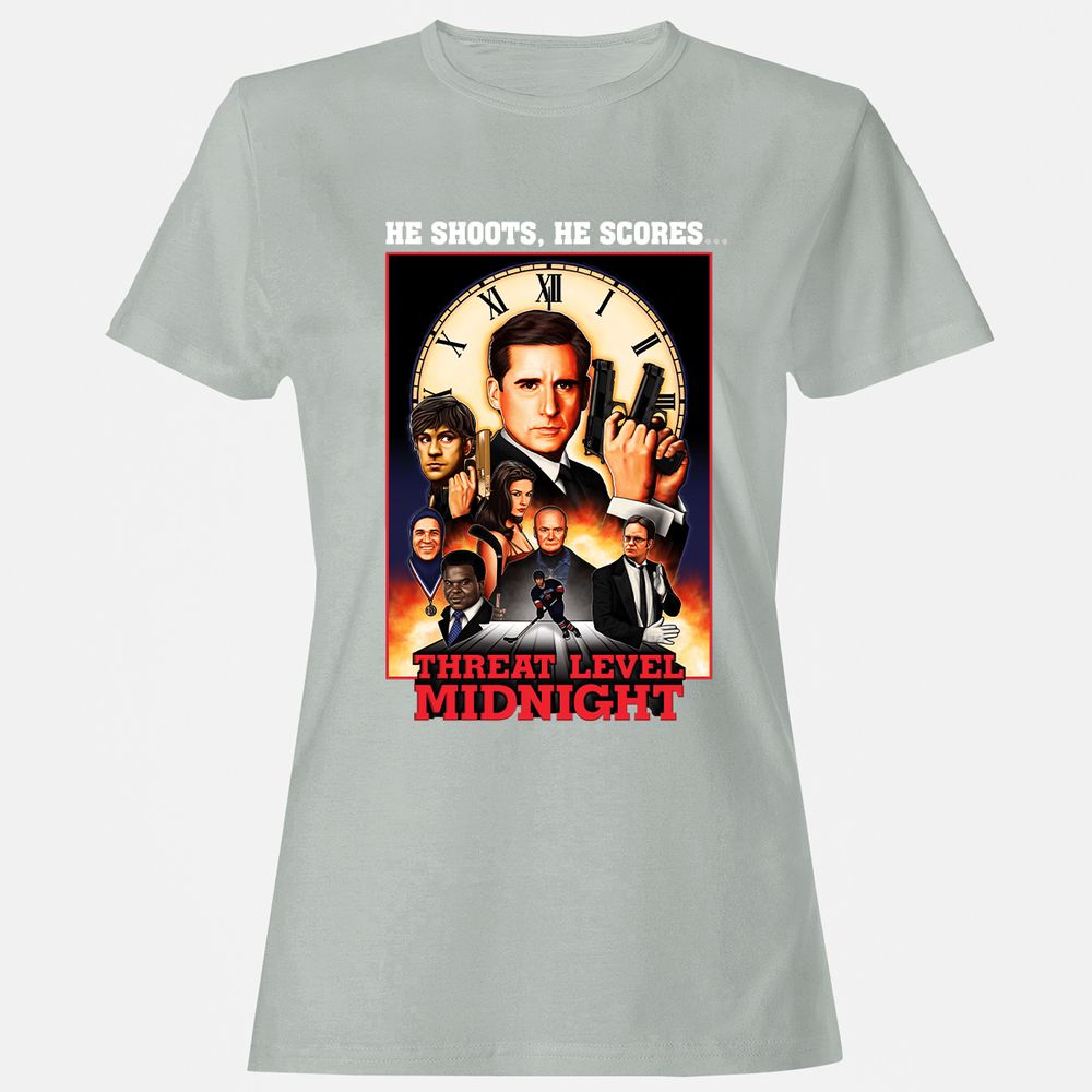 Women's T-Shirt - L5KQE91H - Ash - 2