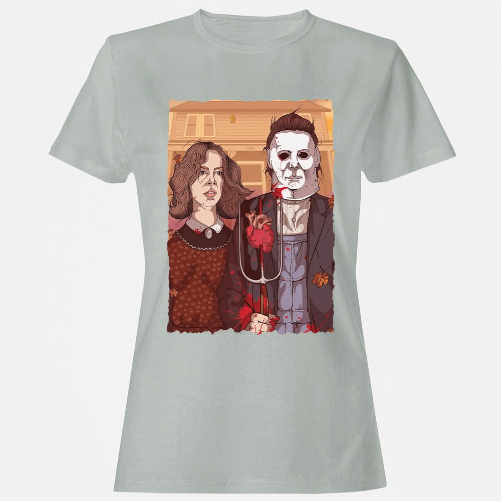 Women's T-Shirt - W82Z2YNA - Ash - 2