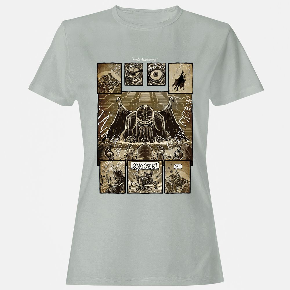 Women's T-Shirt - QQ2YNJD8 - Ash - 2