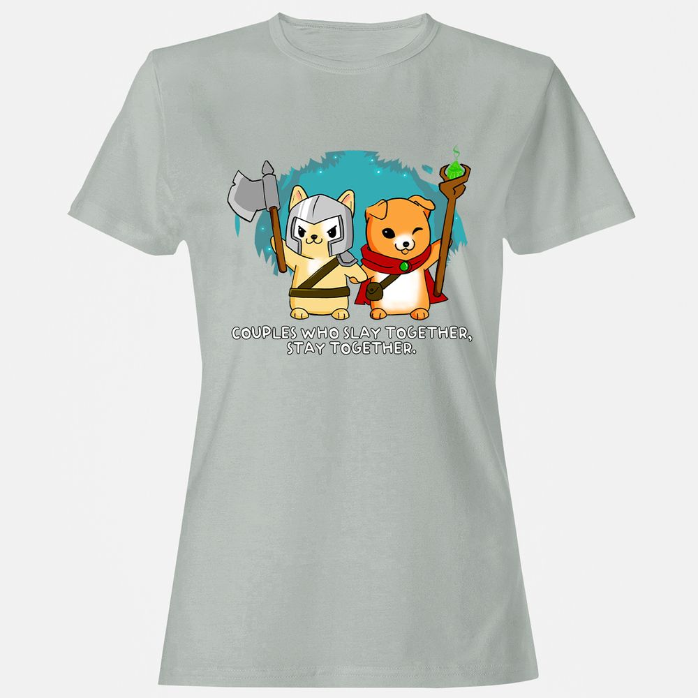 Women's T-Shirt - JV258AGP - Ash - 2