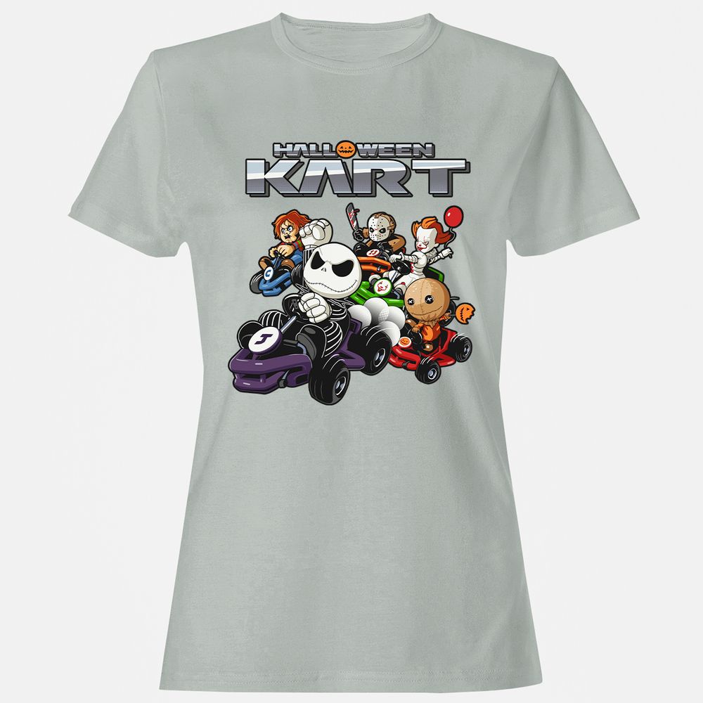 Women's T-Shirt - CJB1FUBK - Ash - 2