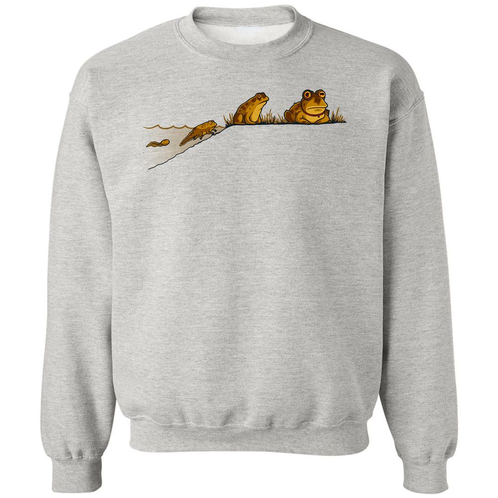 Classic Unisex Sweatshirt - GJ64NM5Y - Ash - 2