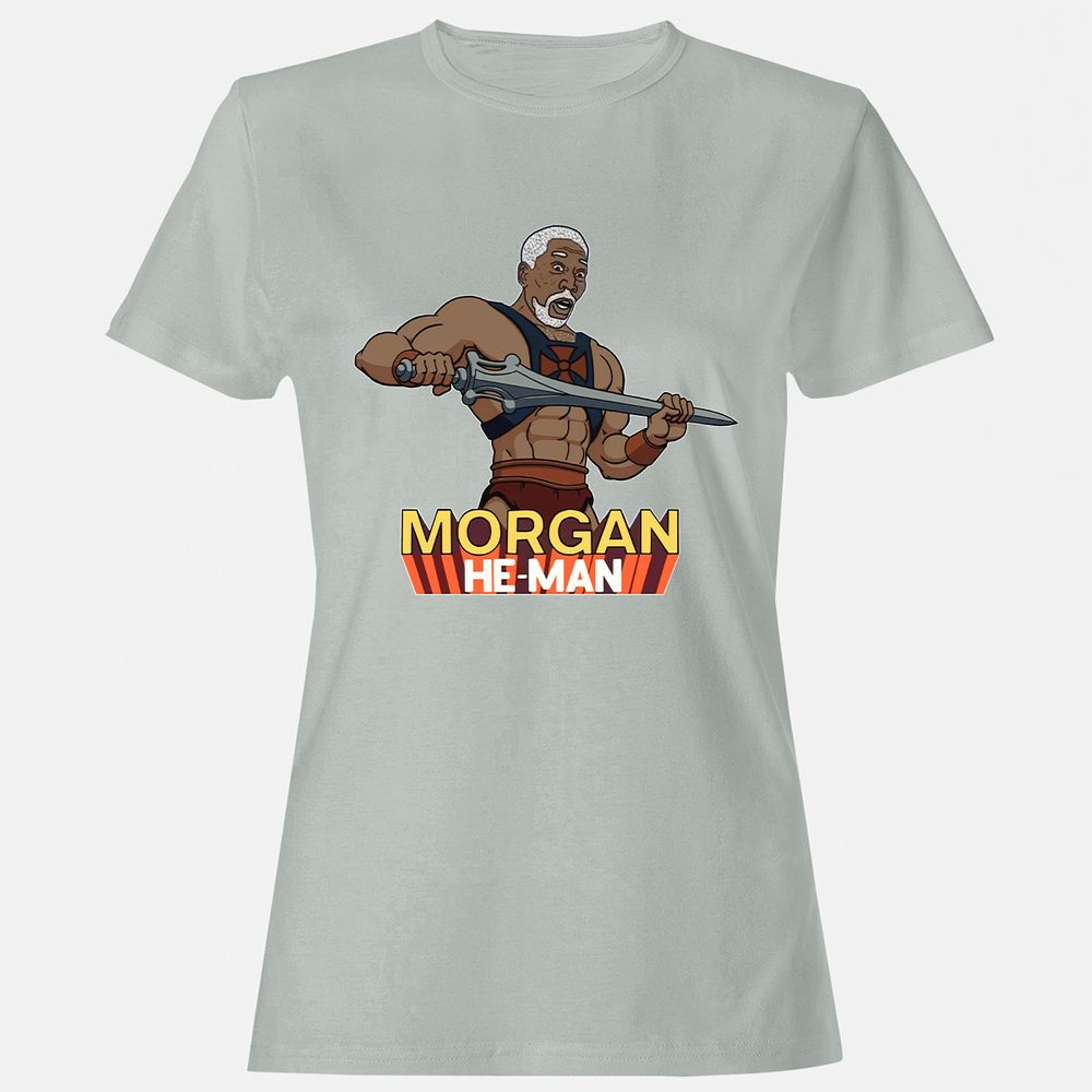 Women's T-Shirt - 5KN8J9YT - Ash - 2