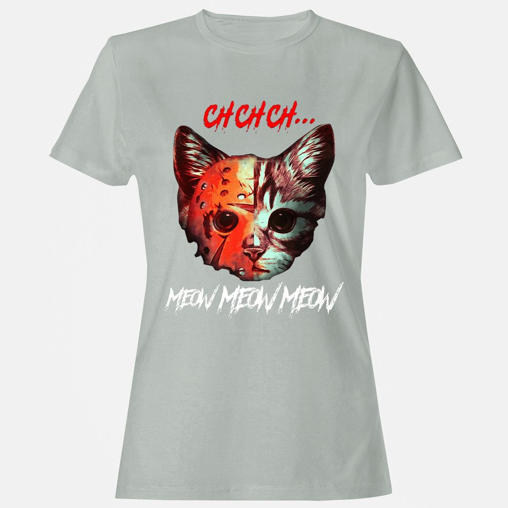 Women's T-Shirt - XCLMZN34 - Ash - 2