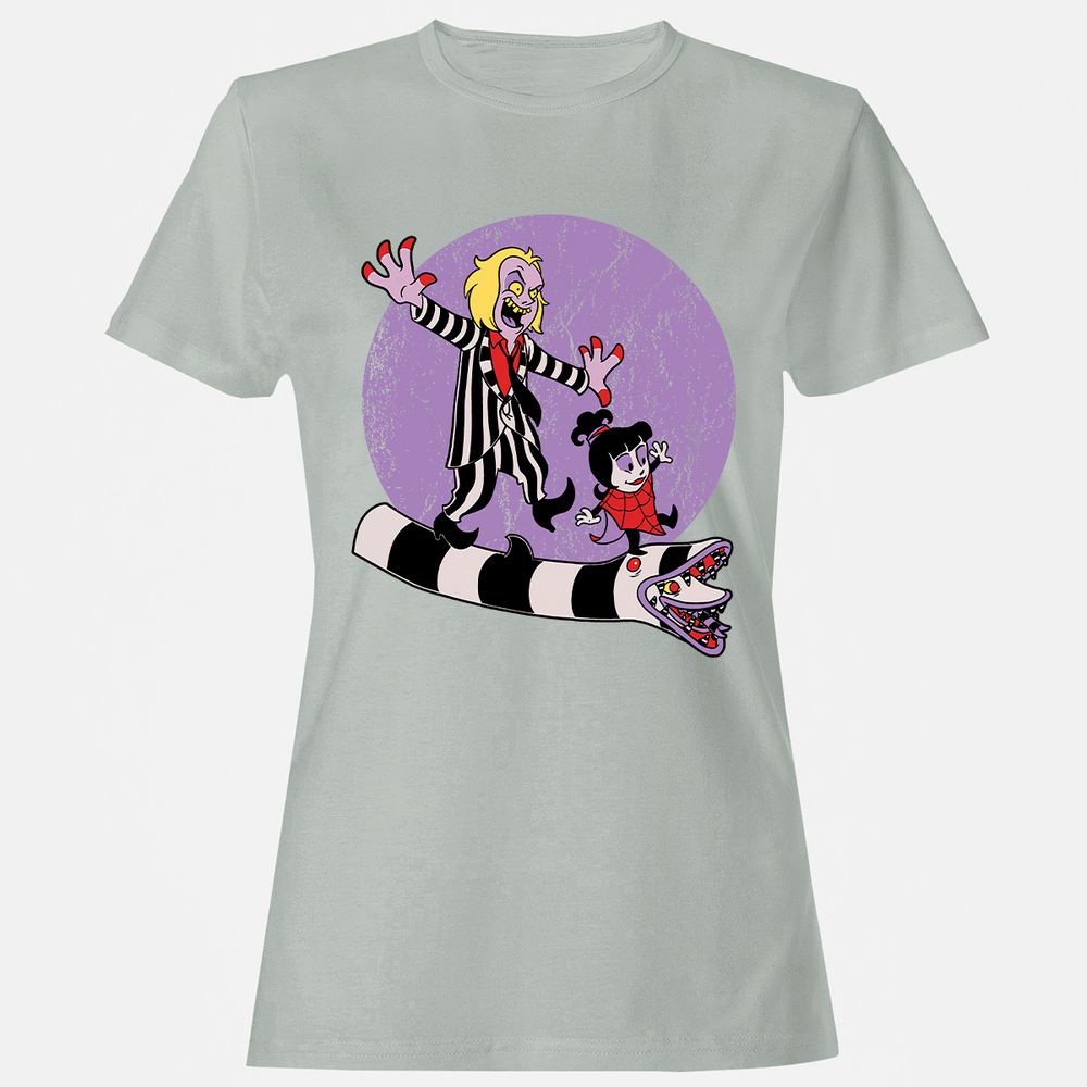 Women's T-Shirt - EHAGCZGR - Ash - 2