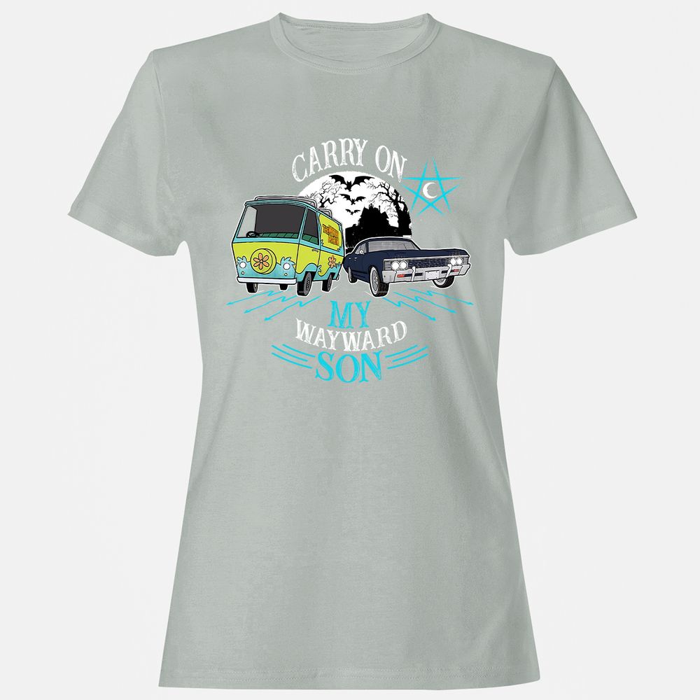 Women's T-Shirt - BQGWHJC5 - Ash - 2
