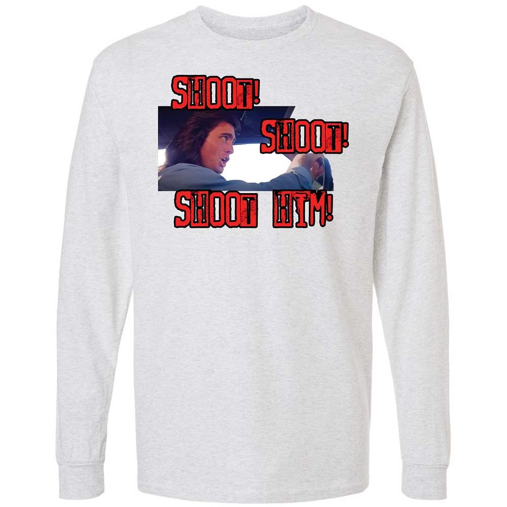 Long Sleeve T-Shirt - R9EH1UFH - Ash - 2