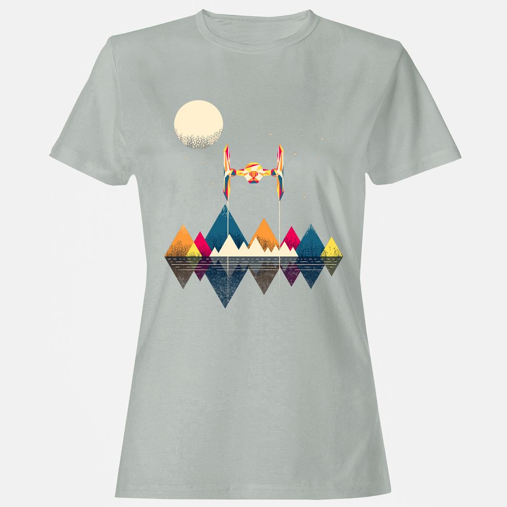 Women's T-Shirt - L8E3E53W - Ash - 2