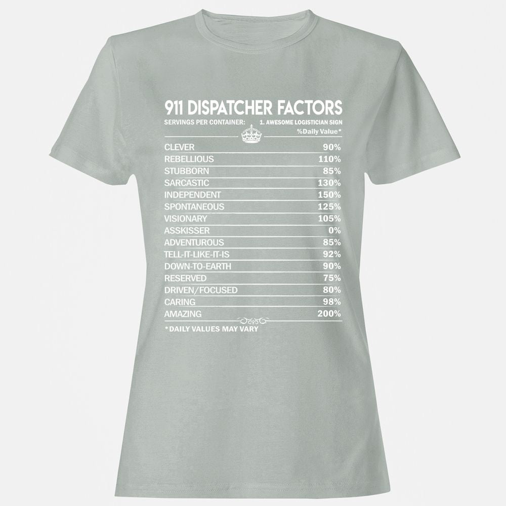 Women's T-Shirt - QPJH6QNC - Ash - 2