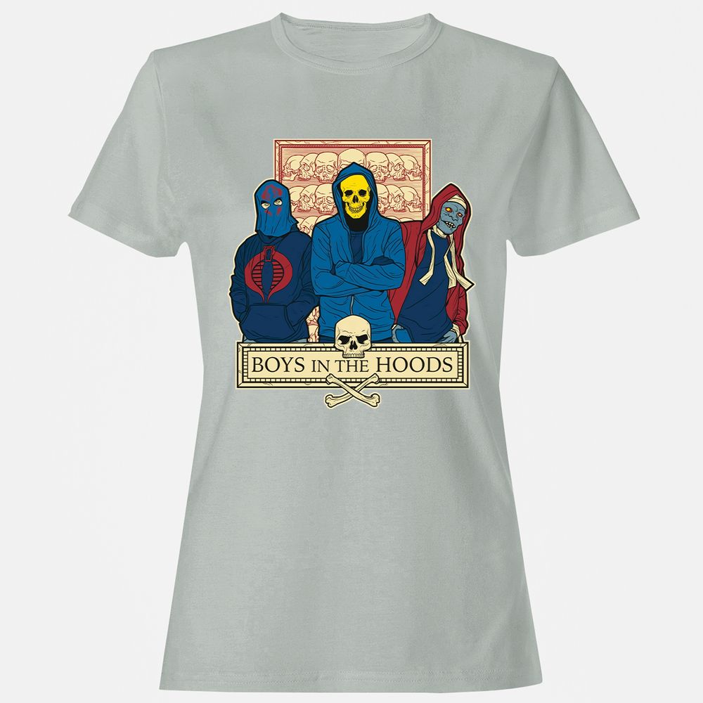 Women's T-Shirt - NHBQXFAX - Ash - 2