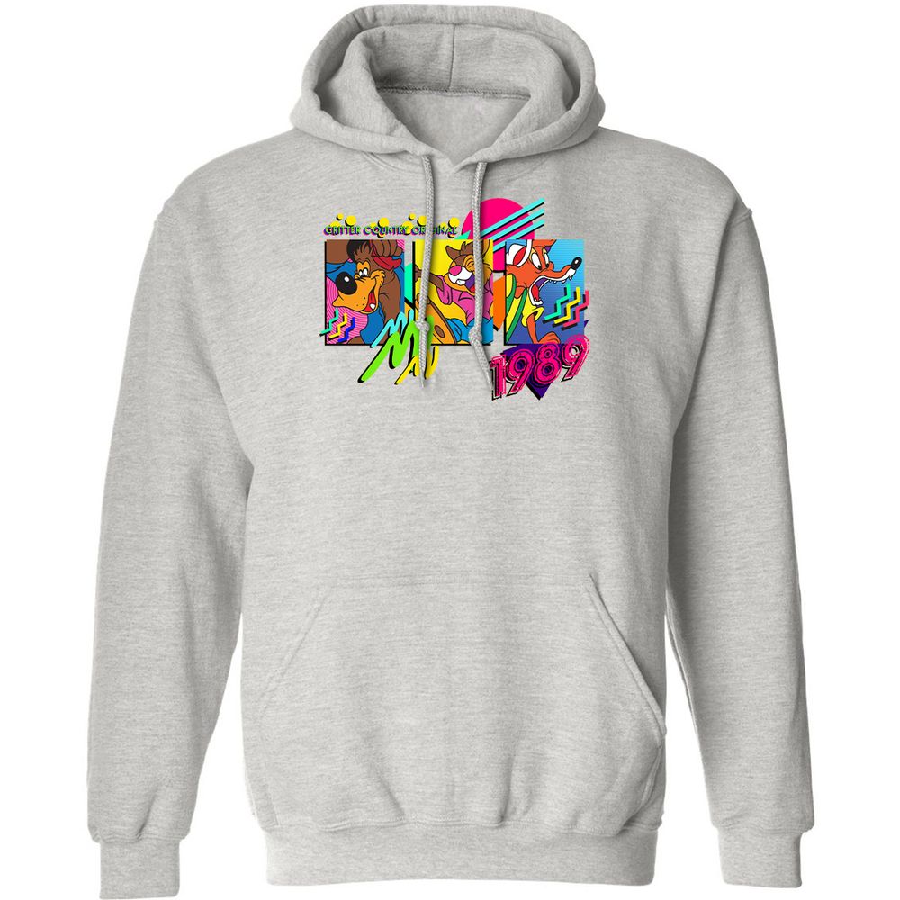 Classic Unisex Hoodie - SDFGXNCB - Ash - 2