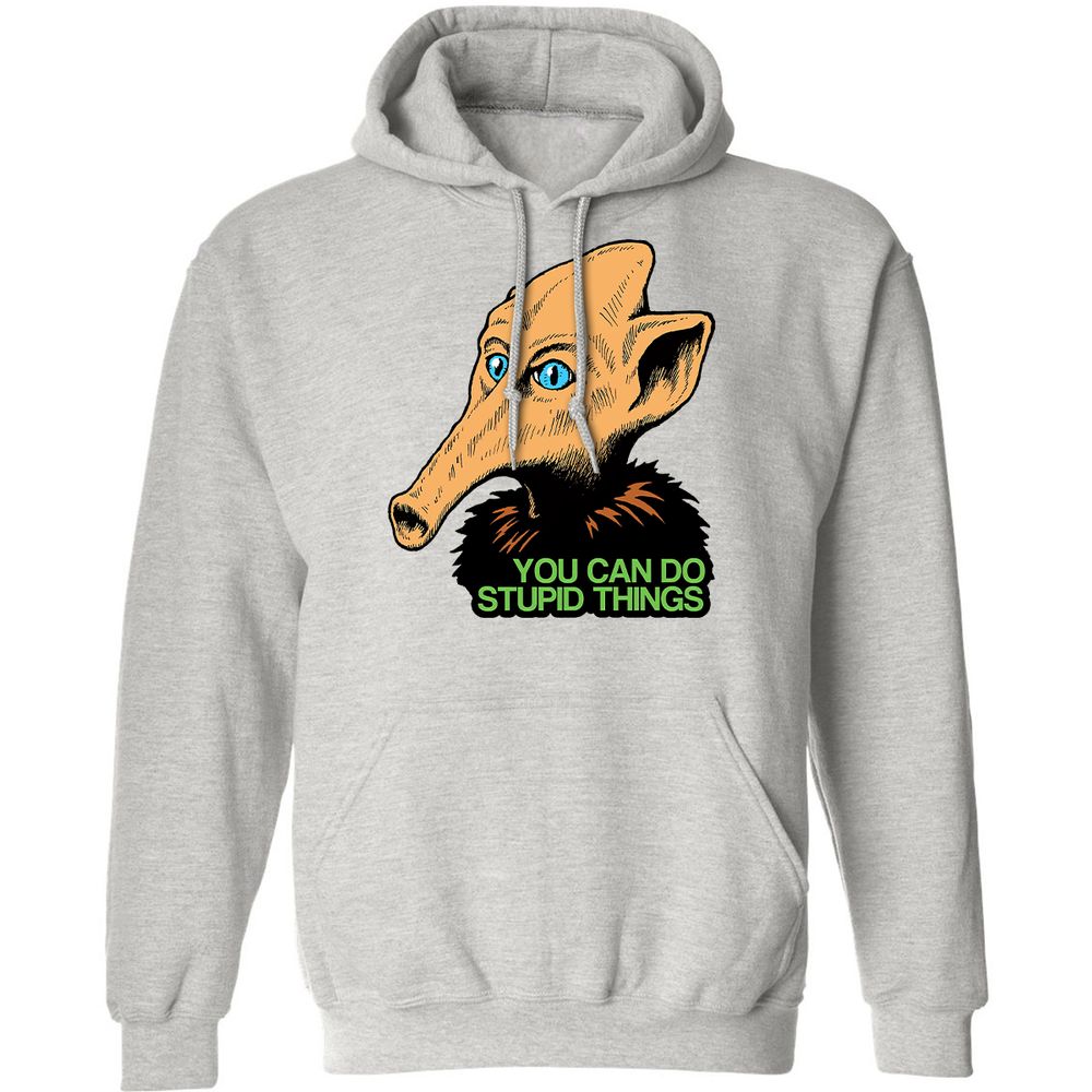 Classic Unisex Hoodie - UMLZJ2KU - Ash - 2