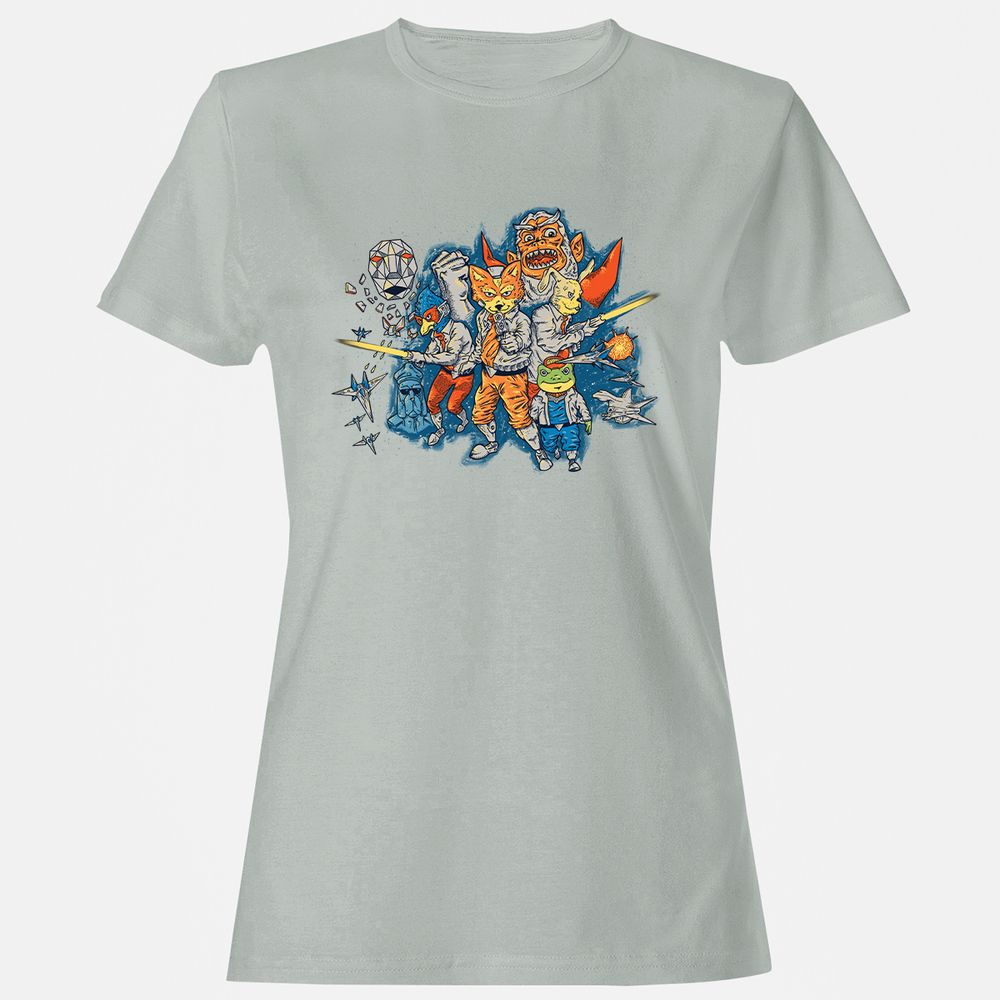 Women's T-Shirt - A7H3NL25 - Ash - 2