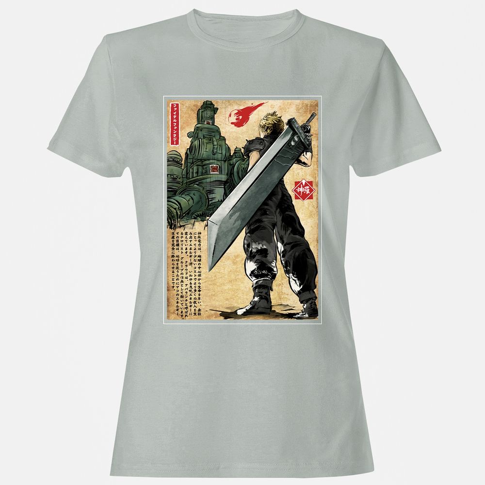 Women's T-Shirt - G7PZZUL3 - Ash - 2