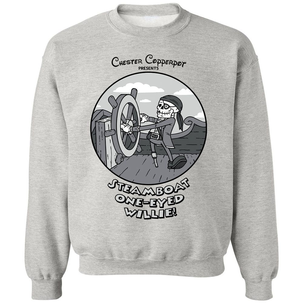 Classic Unisex Sweatshirt - 5MXMJNYH - Ash - 2