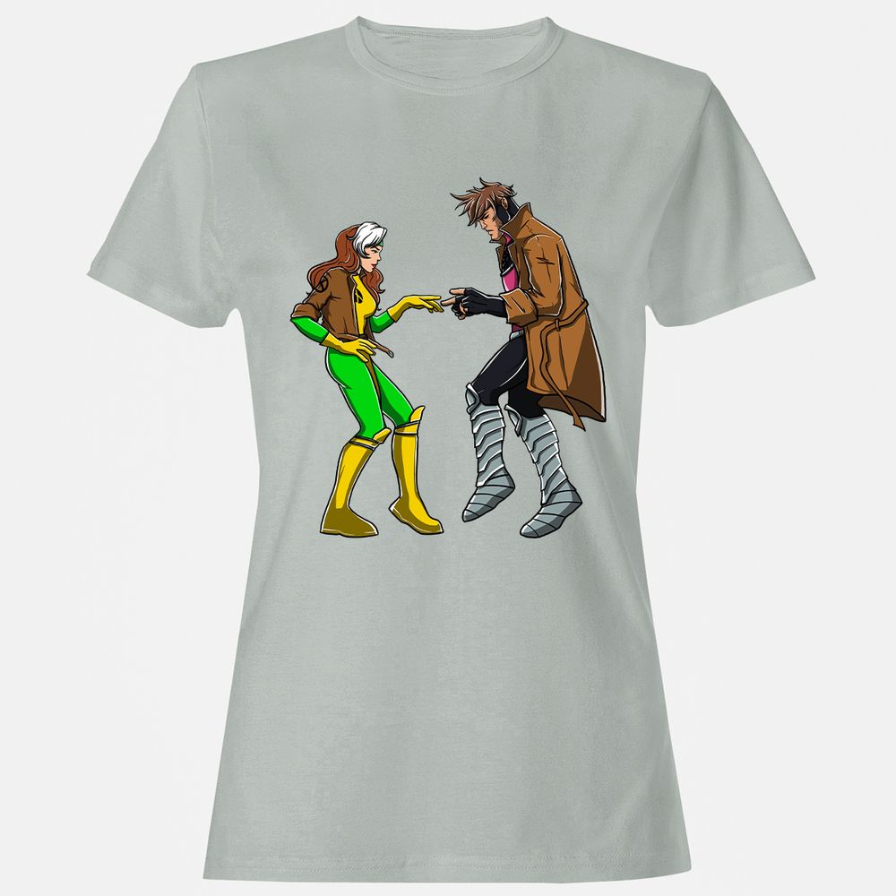 Women's T-Shirt - LQVC6UF6 - Ash - 2