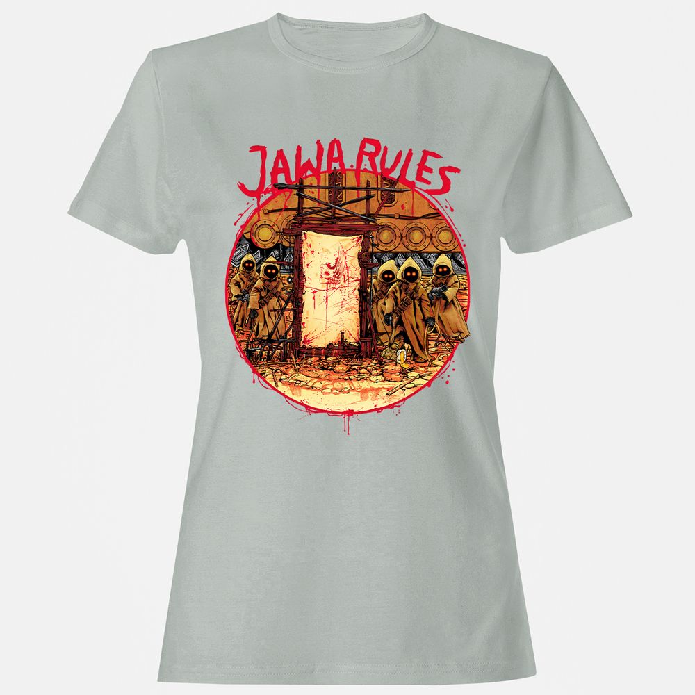 Women's T-Shirt - 7A59YYT9 - Ash - 2