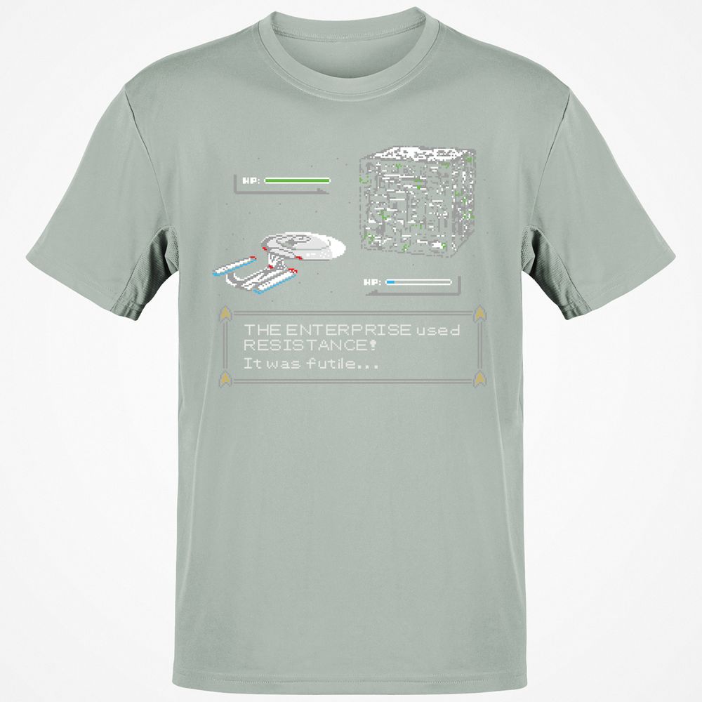 Classic Unisex T-Shirt - QQRNMKHZ - Ash - 2