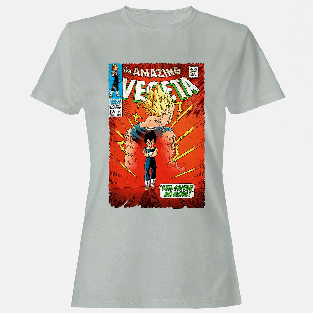 Women's T-Shirt - EEE9KW7Q - Ash - 2