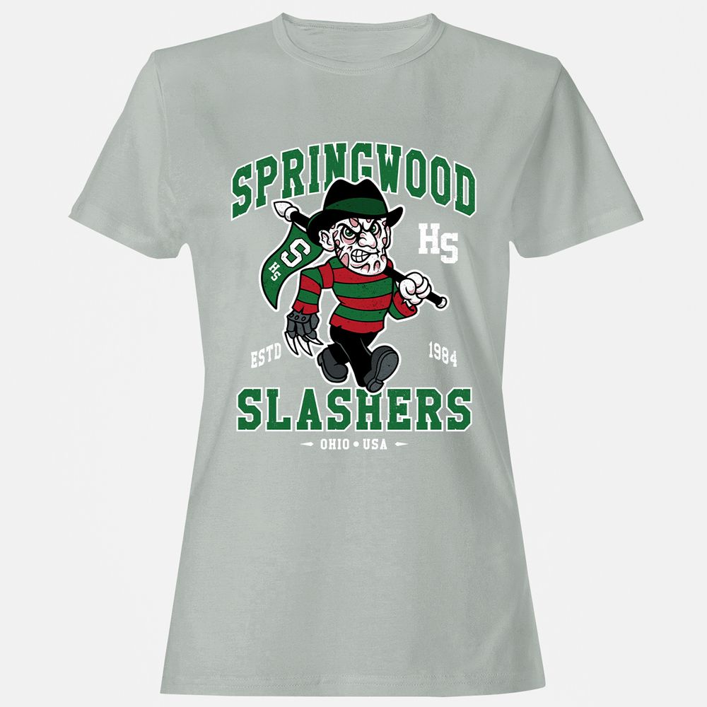 Women's T-Shirt - 3L54CJ7J - Ash - 2