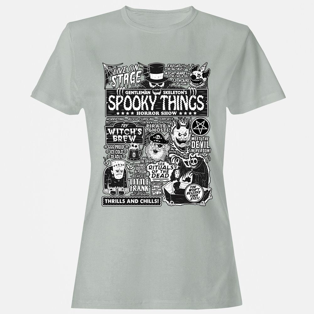 Women's T-Shirt - ETMRQYZY - Ash - 2