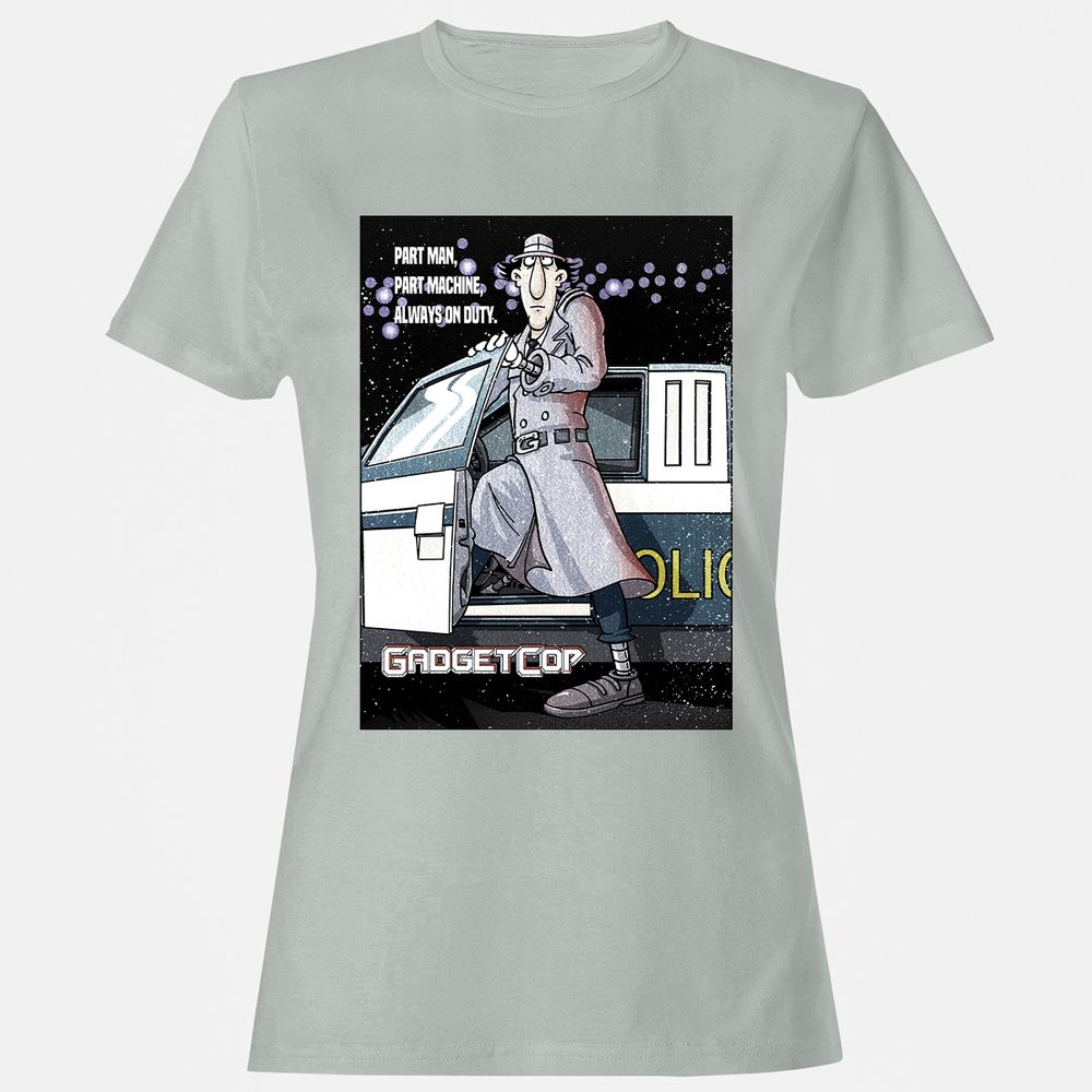 Women's T-Shirt - EP88B9CG - Ash - 2