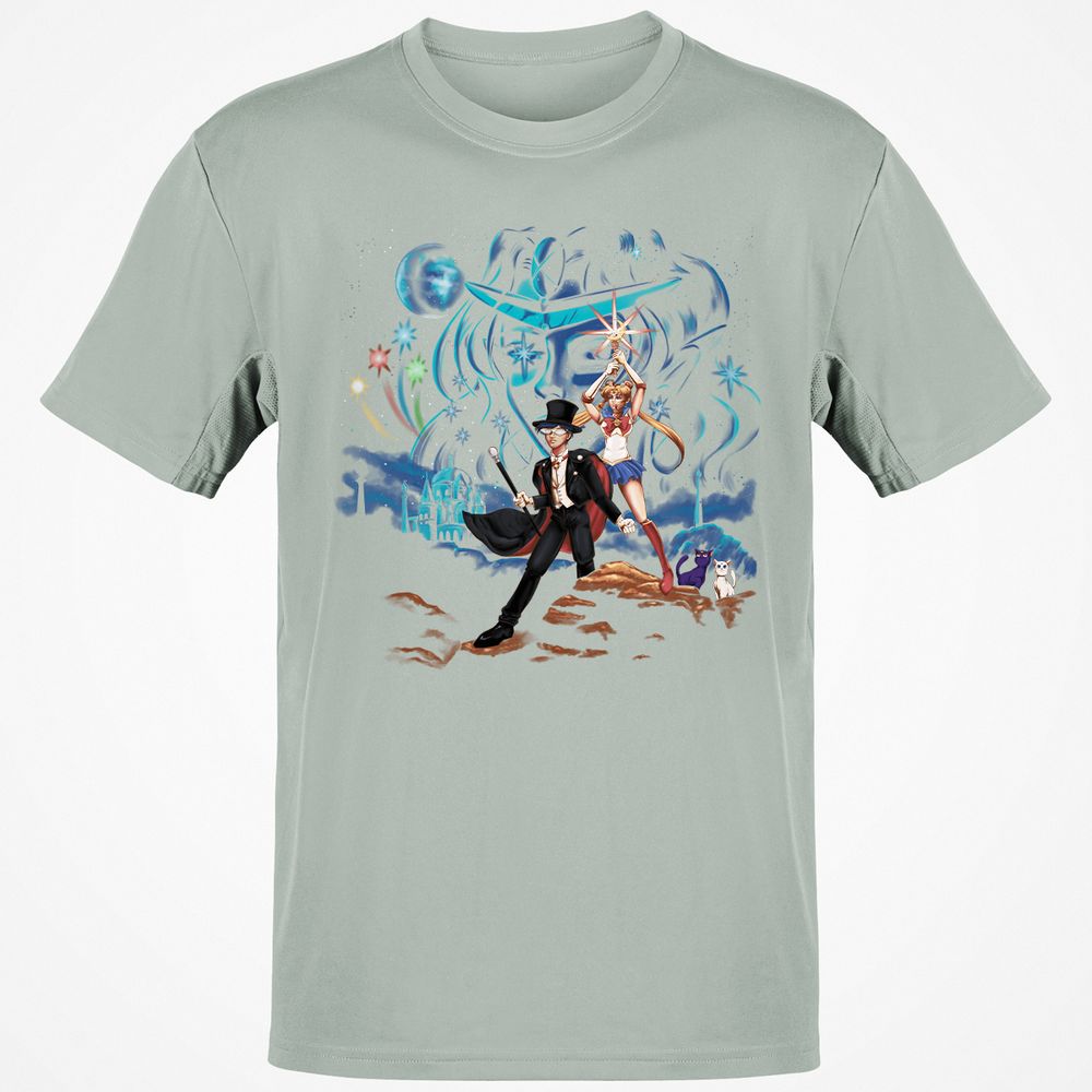 Classic Unisex T-Shirt - S7GV1U5P - Ash - 2