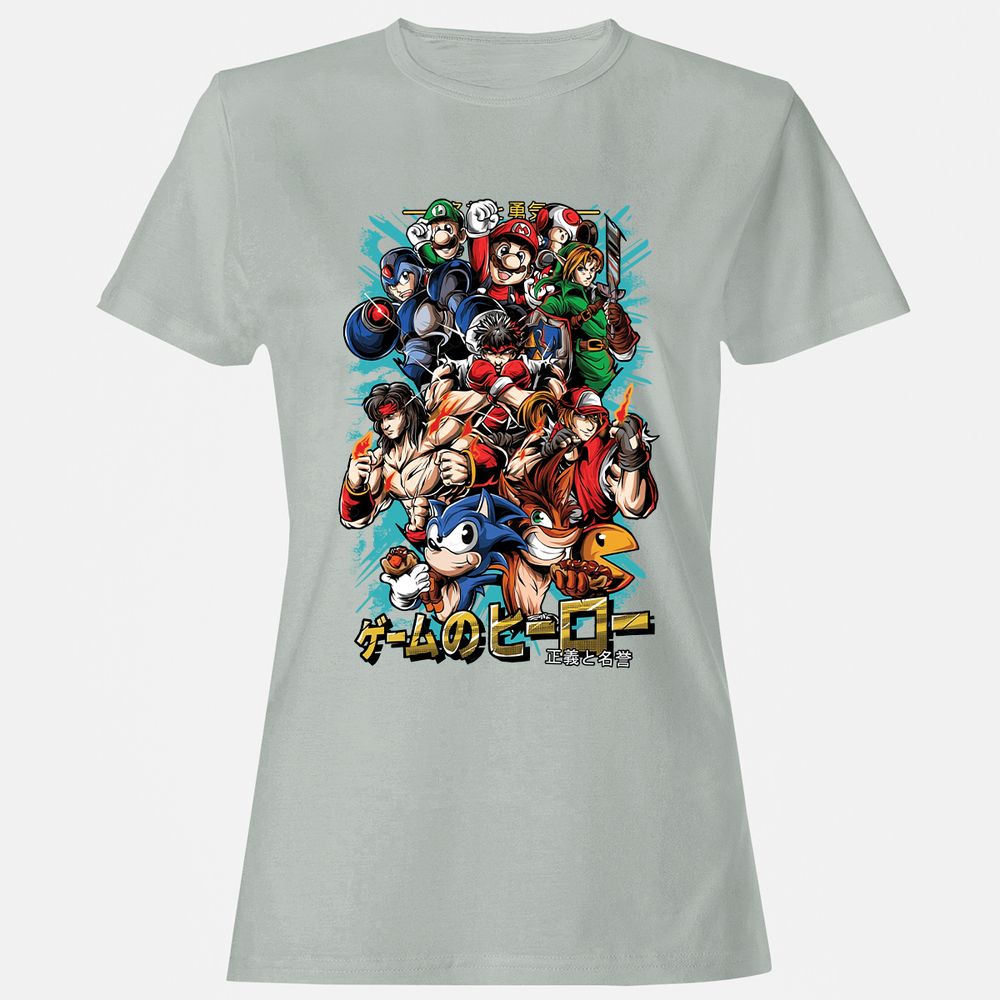 Women's T-Shirt - D5XTD25L - Ash - 2