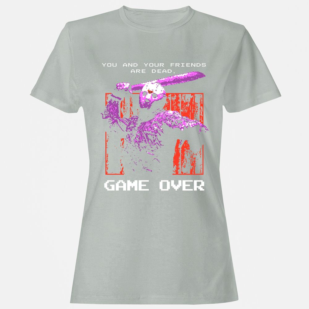 Women's T-Shirt - SSUBB9QR - Ash - 2