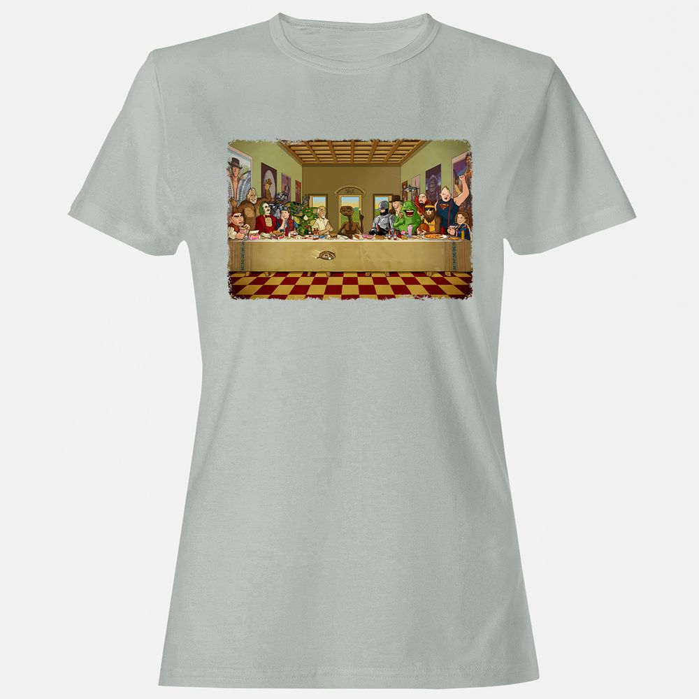 Women's T-Shirt - AXDVM9ZU - Ash - 2