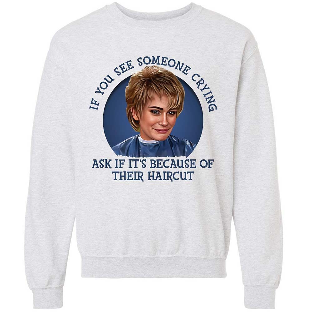 Classic Unisex Sweatshirt - 8HGZCJZN - Ash - 2