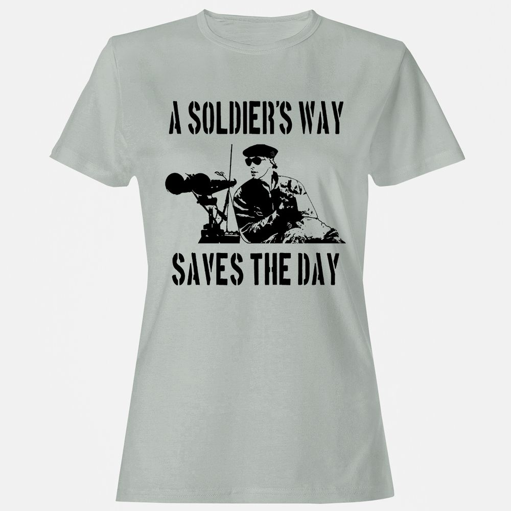 Women's T-Shirt - MGXRVQEC - Ash - 2