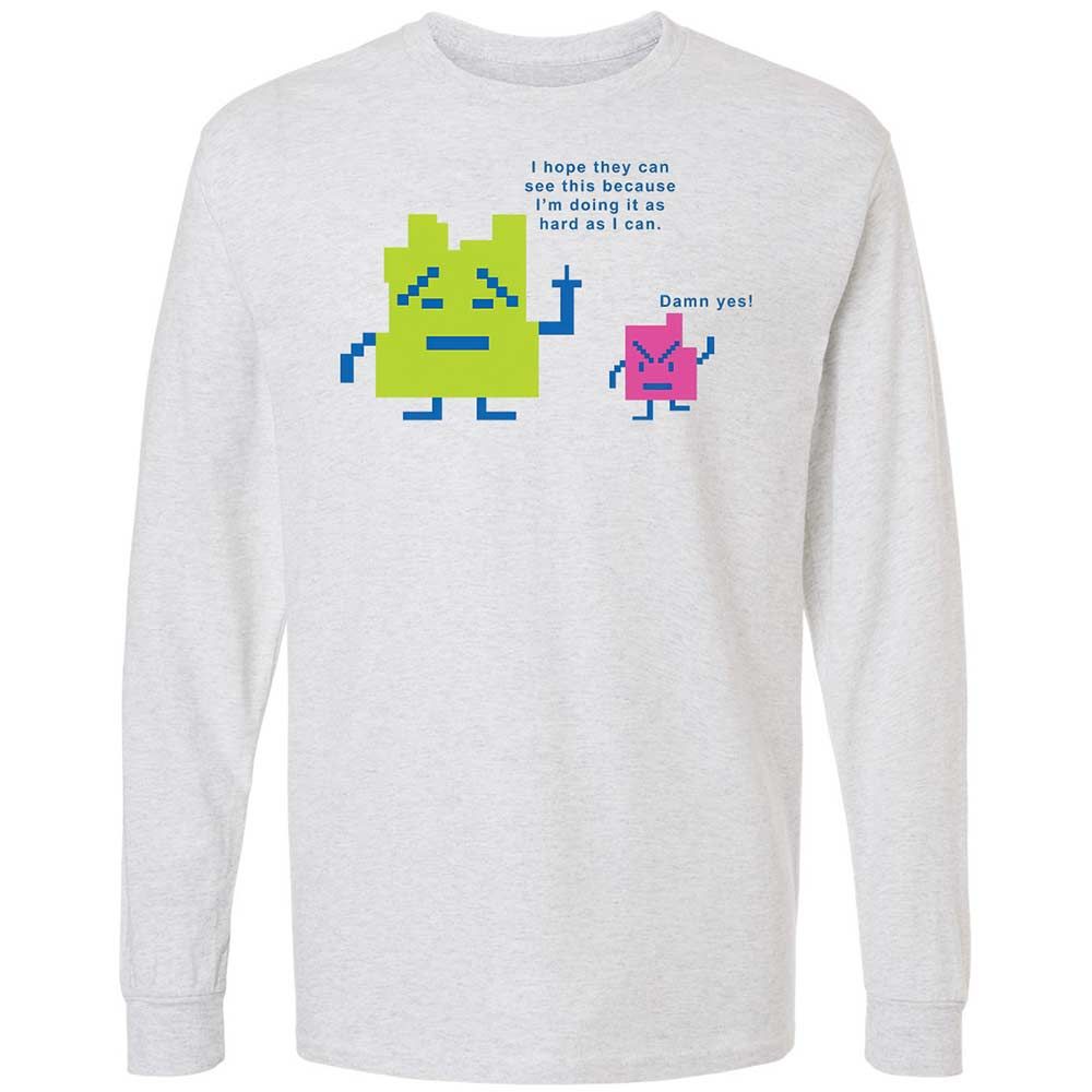Long Sleeve T-Shirt - SMPANMPZ - Ash - 2