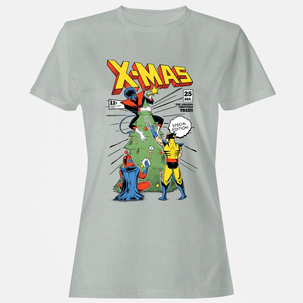 Women's T-Shirt - SX4YN5R8 - Ash - 2