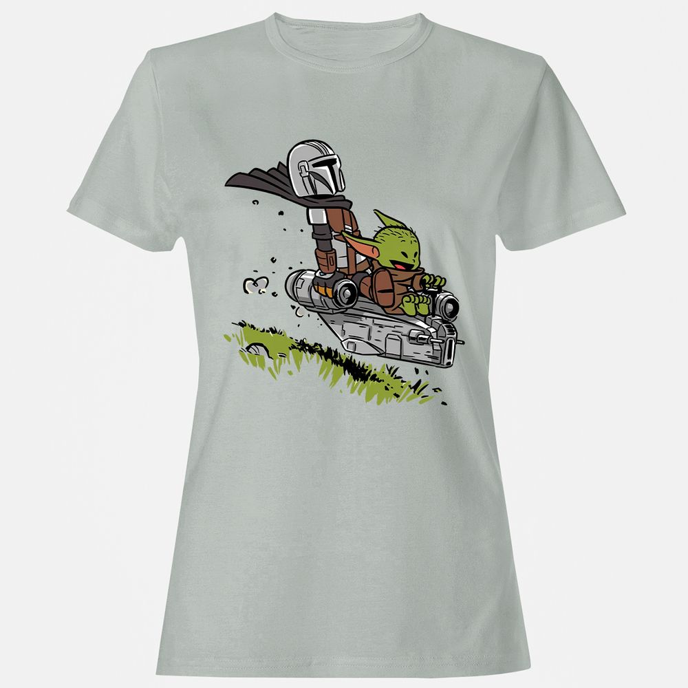 Women's T-Shirt - 7X6L34TH - Ash - 2