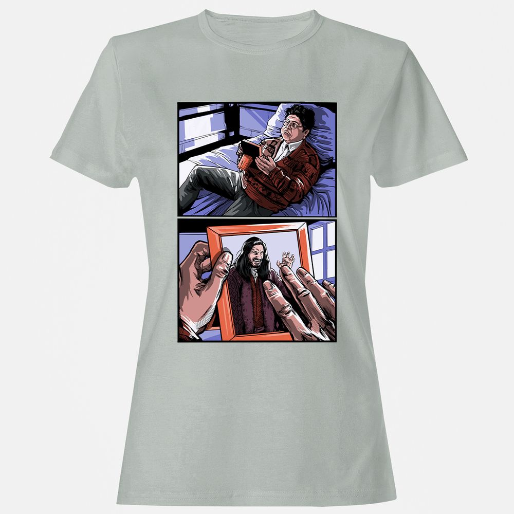 Women's T-Shirt - F28EVGZK - Ash - 2