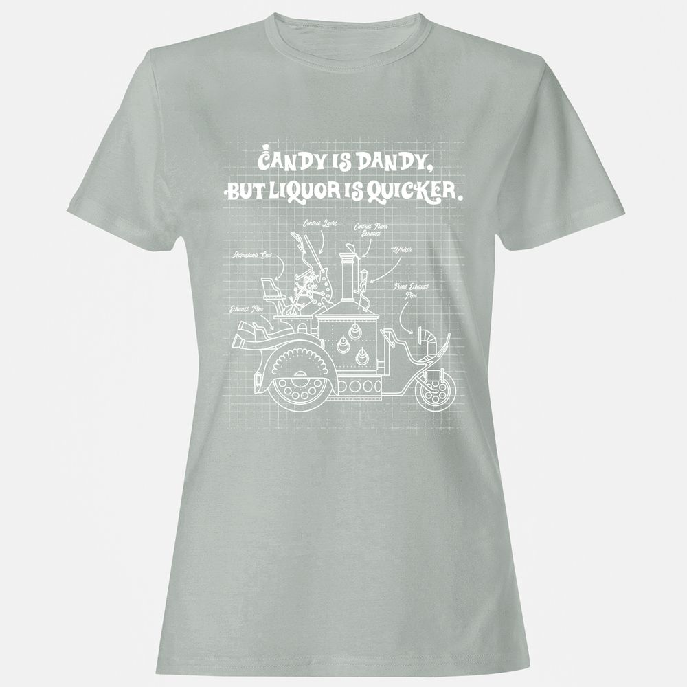 Women's T-Shirt - 11QSFSF2 - Ash - 2