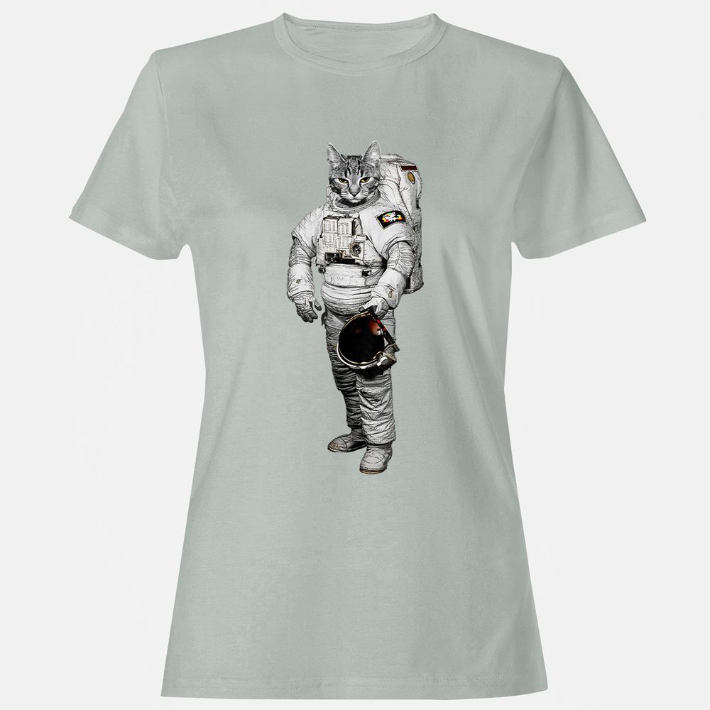 Women's T-Shirt - MX9VWY5K - Ash - 2