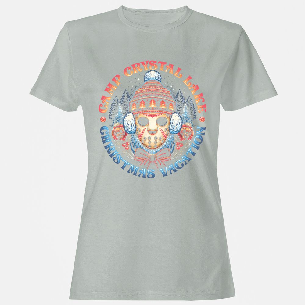 Women's T-Shirt - Z6CE62V8 - Ash - 2