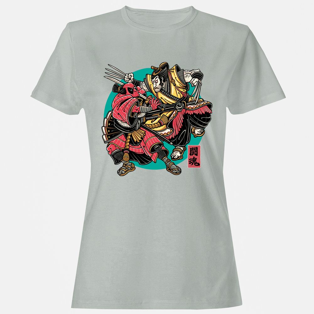 Women's T-Shirt - 3A5LNKXD - Ash - 2