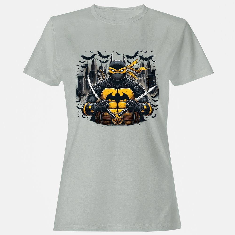 Women's T-Shirt - 9D3DSGEQ - Ash - 2